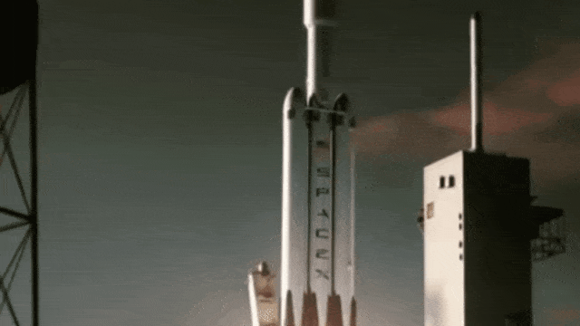 Ilustrasi Peluncuran Roket SpaceX (Foto:  Tech News/Youtube)