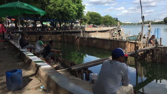 Kondisi Danau Sunter. (Foto: Abdul Latif/kumparan)