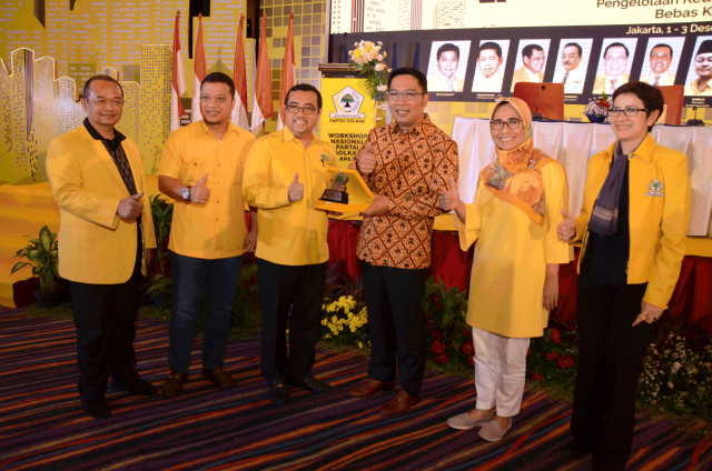 Hadiri Acara Golkar, Ridwan Kamil Berbagi Pengalaman E-Budgeting Kota Bandung