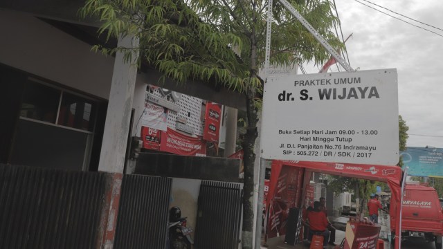 Tempat praktik dr Wijaya (Foto: Nugraha Permana/kumparan)