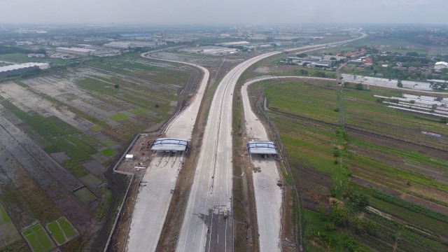 Jalan Tol Surabaya-Mojokerto Ruas Sepanjang-Krian  (Foto: Dok Jasa Marga)