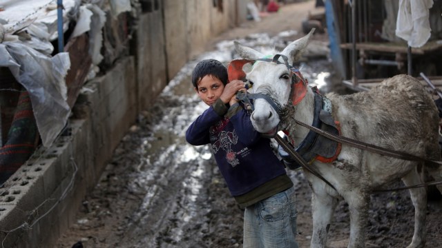Kondisi Gaza (Foto: MAHMUD HAMS / AFP)