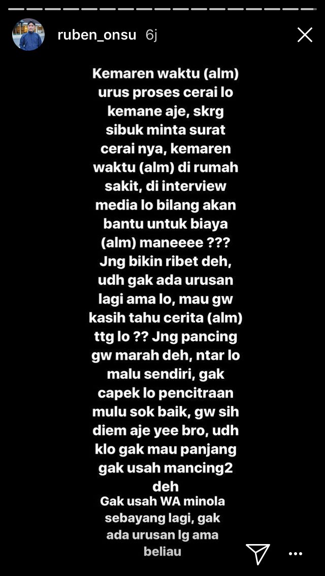 Adik Julia Perez Kaget Ruben Onsu Sindir Gaston Castano (121252)