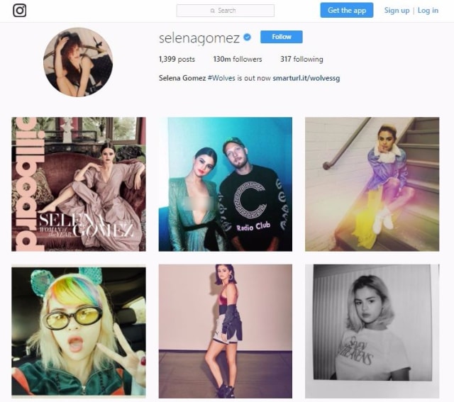 Screenshot Instagram Selena Gomez (Foto: Instagram @selenagomez)