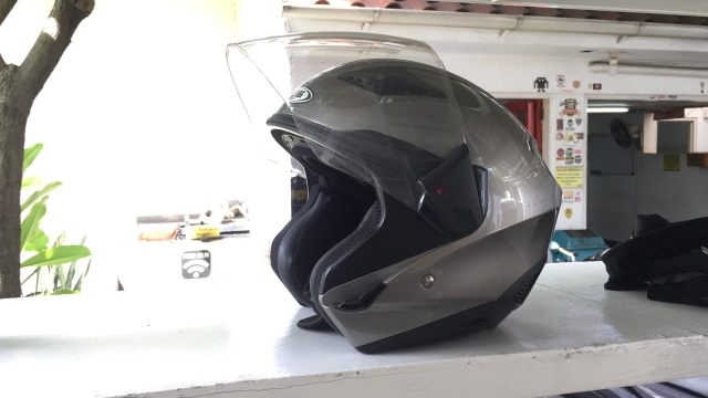 Helm Foto: Aditya Pratama Niagara/kumparan