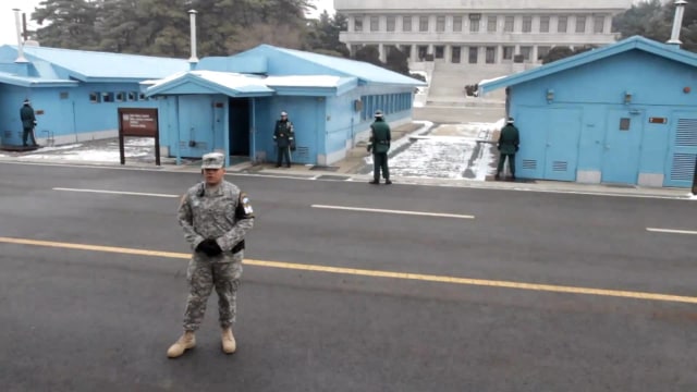 Perbatasan Korea Selatan dan Korea Utara (Foto: dx7388 / youtube)