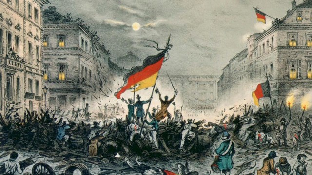 Revolusi 1848 di Berlin. (Foto: Wikimedia Commons)
