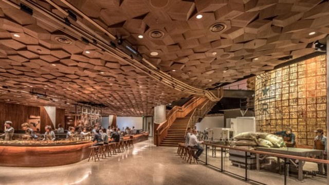 Starbucks terbesar di Shanghai (Foto: Starbucks)