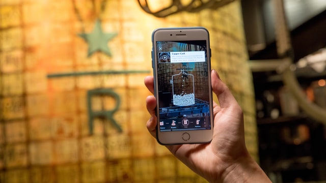 Fitur AR yang diusung Starbucks  (Foto: Starbucks)