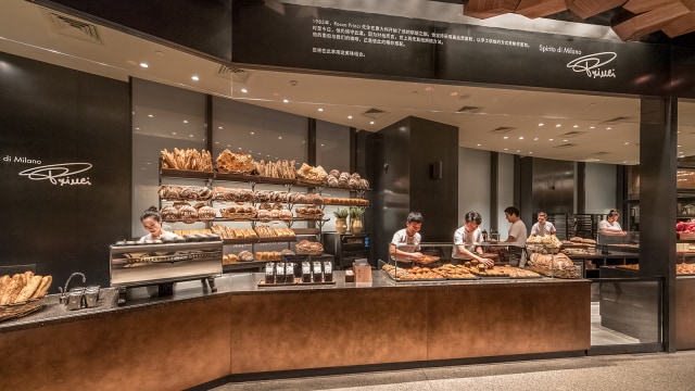 Gerai roti khas Italia (Foto: Starbucks)