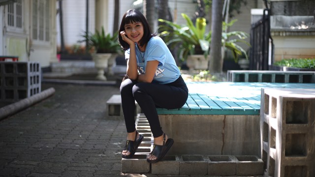 Pemain film "Susah Sinyal" Angie Ang (Foto: Aditia Noviansyah/kumparan)