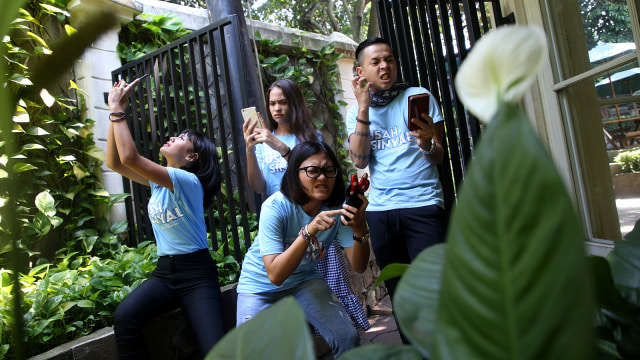 Pemain film "Susah Sinyal" (Foto: Aditia Noviansyah/kumparan)
