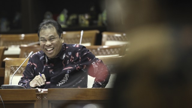 Calon Hakim Mahkamah Konstitusi Arief Hidayat. (Foto: Antara/Muhammad Adimaja)