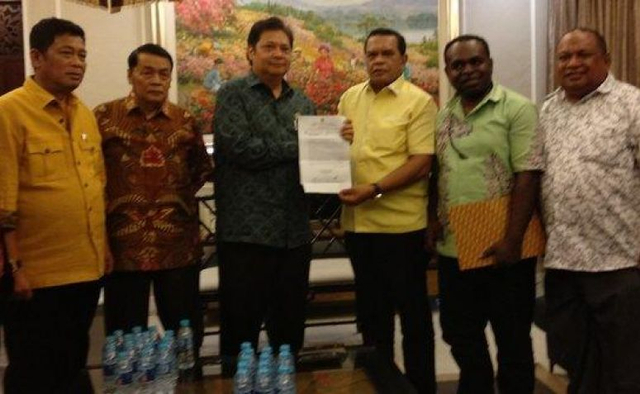 DPD I Golkar Papua Mendukung Airlangga Dalam Munaslub