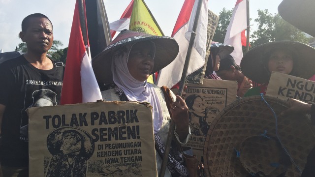 Aksi Kamisan di depan Istana Negara (Foto: Soejono Eben Ezer Saragih/kumparan)