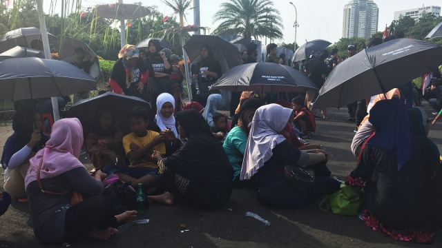 Aksi Kamisan. (Foto: Soejono Eben Ezer Saragih/kumparan)