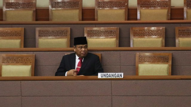 Pengesahan Ketua MK Arief Hidayat (Foto:  Fanny Kusumawardhani/kumparan)