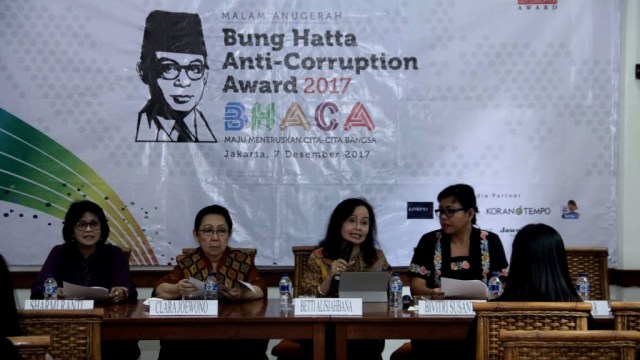 Bung Hatta anti-corruption 2017 award Foto: Abdul Latif/kumparan
