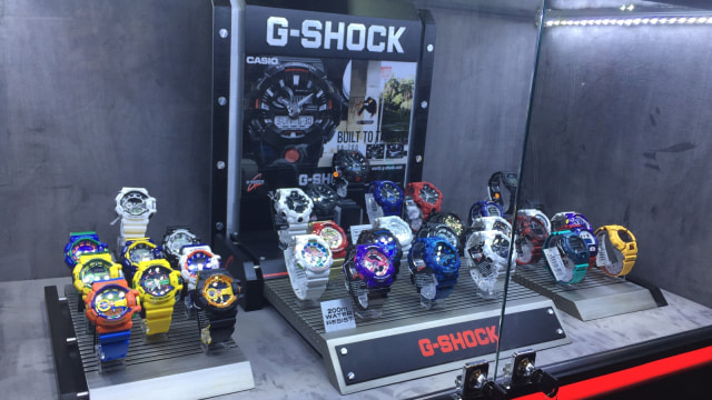 Koleksi G-Shock. (Foto: Ratmia Dewi/kumparan)