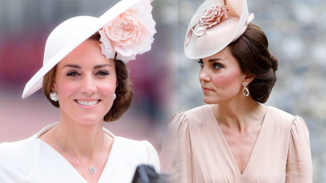 Koleksi topi Kate Middleton (Foto: Instagram @katemiddleton.photos @tillyellenmillinery)