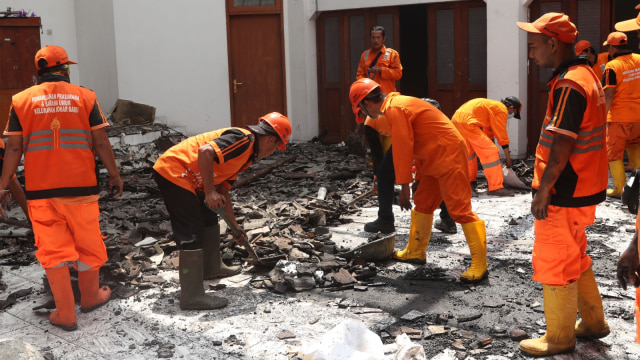 Gereja GKI Pasca Kebakaran Pasar Gembrong (Foto: Fanny Kusumawardhani/kumparan)