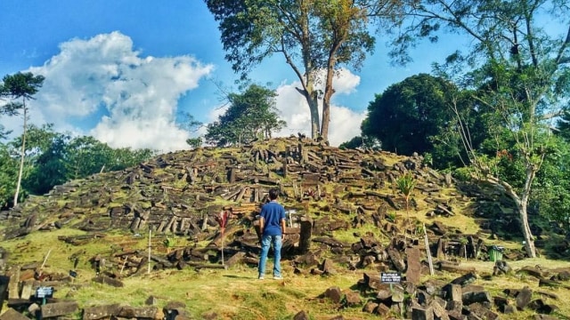Situs Megalitikum Gunung Padang (Foto: Instagram @seputarcianjur)