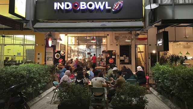 Cabang kedua Indobowl cafe di Malaysia (Foto: Instagram @indobowlcafe)