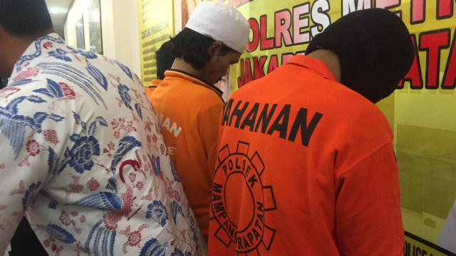 Pelaku Curanmor di Kawasan Bangka, Jakarta Selatan (Foto: Raga Imam/kumparan)