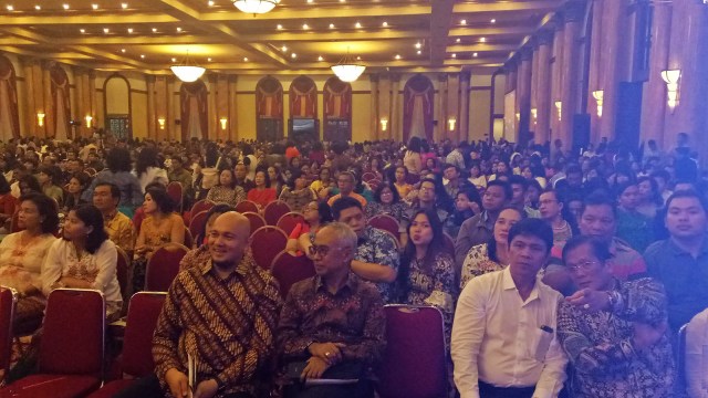 Perayaan Natal pejabat Pemprov DKI Jakarta (Foto: Nabilla Fatiara/kumparan)