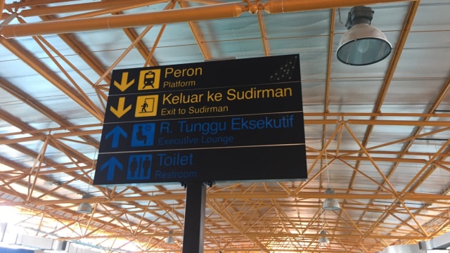 Suasana Stasiun Sudirman Baru (Foto: Bella Cynthia Ratnasari/kumparan)