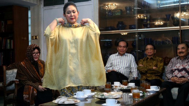 Titiek Soeharto undang sesepuh Golkar. (Foto: Aditia Noviansyah/kumparan)