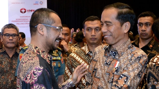 Jokowi dan Abraham Samad (Foto: Dok. Biro Setpres)