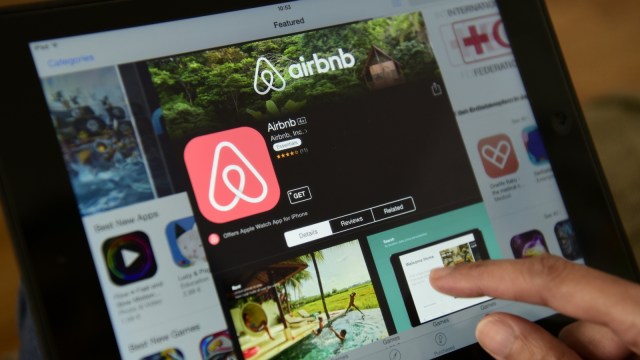 Airbnb (Foto: AFP/John Macdougall)