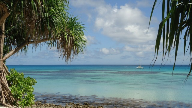 Tuvalu punya barisan pantai yang cantik. (Foto: Pixabay)