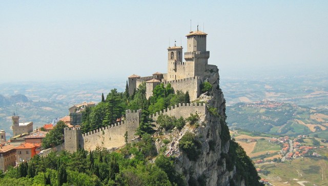 Kastil di Santa Marino. (Foto: Pixabay)
