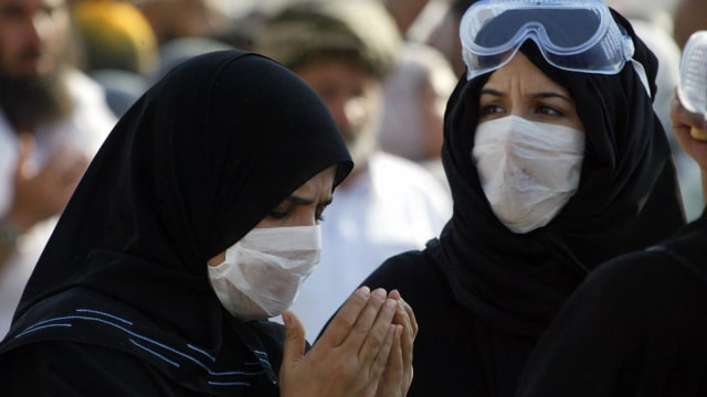 Wanita di Arab (Foto: AFP/Karim Sahib)