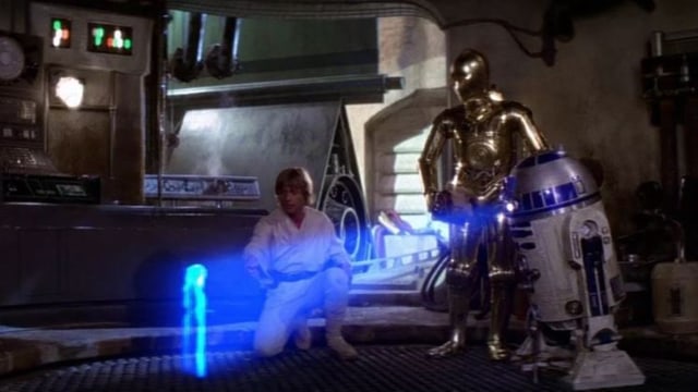 Hologram di 'Star Wars'. (Foto: Star Wars)