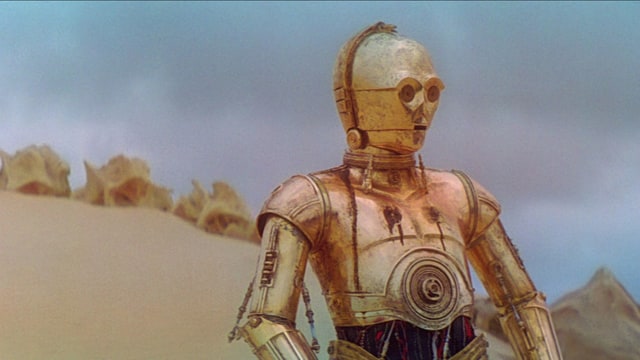 Droid C-3PO di 'Star Wars'. (Foto: Star Wars)