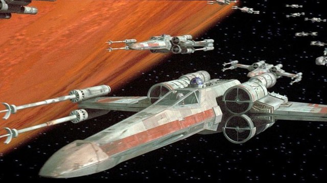 Pesawat X-Wing di 'Star Wars'. (Foto: Star Wars)