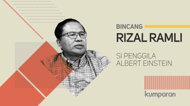 Rizal Ramli, si Penggila Albert Einstein