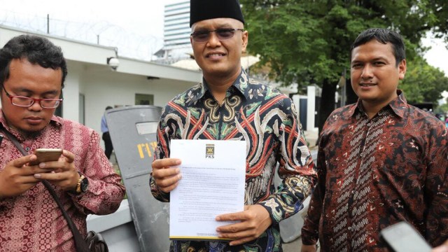 PKS kirim Surat Pada Kedubes AS (Foto: Abdul Latif/kumparan)