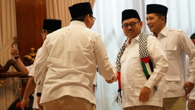 Deklarasi di kediaman Prabowo Subianto    (Foto: Jamal Ramadhan/kumparan)