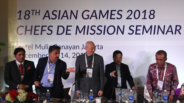 Cdm Seminar Asian Games 2018 (Foto: ANTARA FOTO/Sigid Kurniawan)