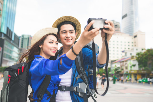 com-Selfie Saat Liburan (Foto: Thinkstock)