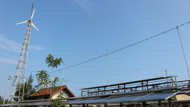 Energi Baru Terbarukan di Pantai Baru, Bantul (Foto: Resya Firmansyah/ kumparan)