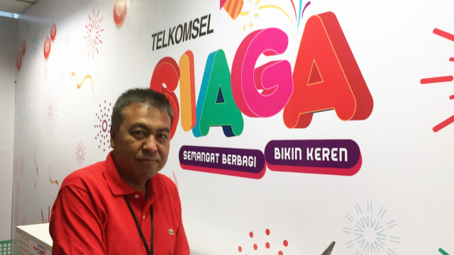 Direktur Network Telkomsel, Bob Apriawan (Foto: Bianda Ludwianto/kumparan)