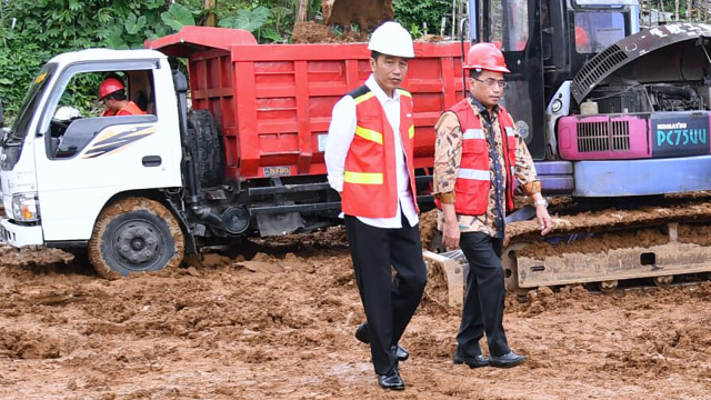 Presiden Joko Widodo di Sukabumi. (Foto: dok. Biro Pers Setpres)