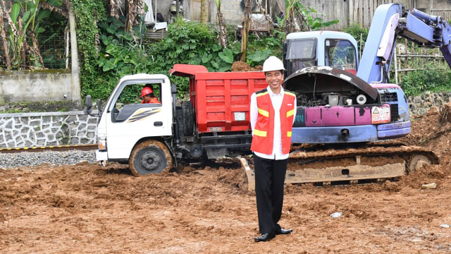 Presiden Joko Widodo di Sukabumi. (Foto: dok. Biro Pers Setpres)