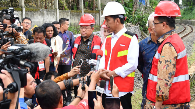 Presiden Joko Widodo di Sukabumi. (Foto: dok. Biro Pers Setpres)