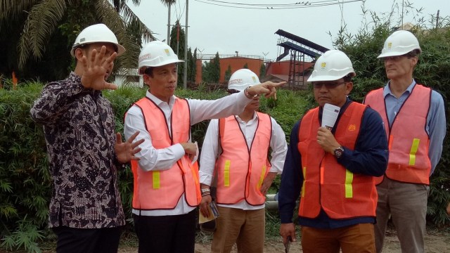 Kunjungi PLTB di Belitung Timur. (Foto:  Resya Firmansyah/Kumparan)